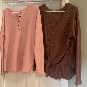 Waffle Knit Shirt Bundle